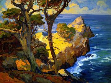 Beneath a Sky of Mazarin Artwork by Franz Bischoff