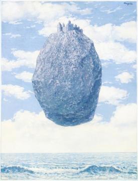 Le Château Des Pyrénées Artwork by Rene Magritte
