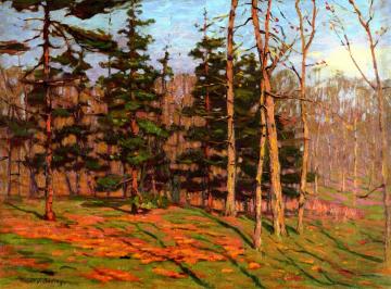 Down in the Pines Artwork by Frank V. Dudley