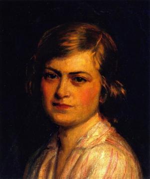 Simone, Vernon, France Artwork by Joseph Kleitsch