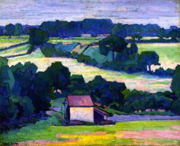 Near Applehayes Artwork by Robert Bevan