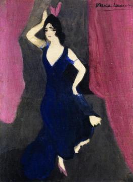 Spanish Dancer Artwork by Marie Laurencin