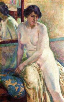 Venetian Woman, I Artwork by Theo van Rysselberghe