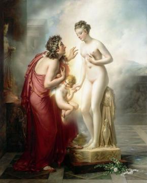 Pygmalion and Galatea Artwork by Anne-Louis Girodet de Roussy-Trioson