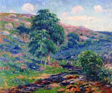 Le Monts d'Armée, Le Dour-Du Artwork by Henry Moret