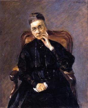 Bertha Biermann Artwork by Max Liebermann