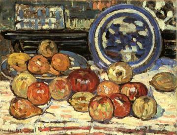Still Life with Apples Artwork by Maurice Prendergast