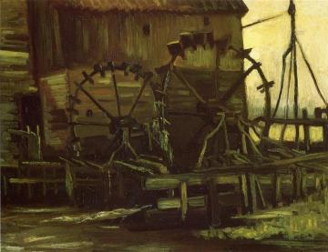 Water Wheels of Mill at Gennep Artwork by Vincent Van Gogh