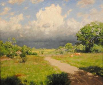 Summer Landscape Artwork by Johan Krouthén
