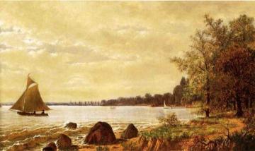 Lake Mendota, Wisconsin Artwork by Joseph Rusling Meeker
