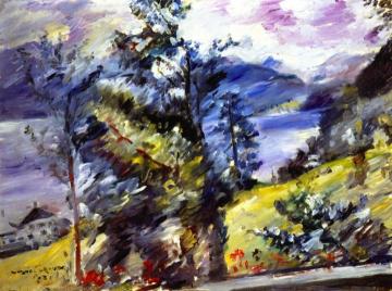 Walchensee: View of the Wetterstein Artwork by Lovis Corinth