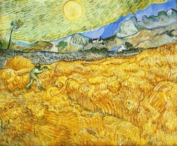 The Reaper Artwork by Vincent Van Gogh