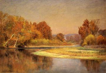 Sycamores on the Whitewater Artwork by John Ottis Adams
