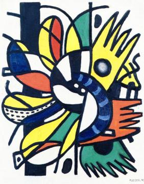 Composition Artwork by Fernand Léger