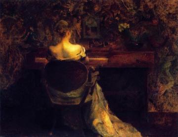 The Spinet Artwork by Thomas Wilmer Dewing
