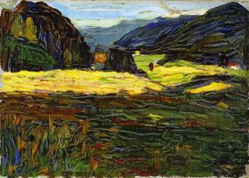 Kochel - Landscape With Manor Artwork by Wassily Kandinsky