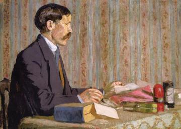 Portrait of Rene Blum Artwork by Edouard Vuillard