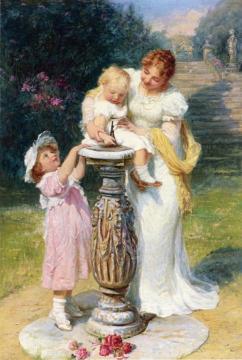 Sunny Hours Artwork by Frederick Morgan