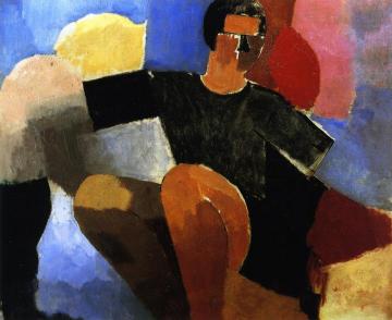 The Rower Artwork by Roger de la Fresnaye