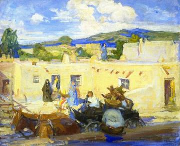 Santa Fe Artwork by Allen Tupper True