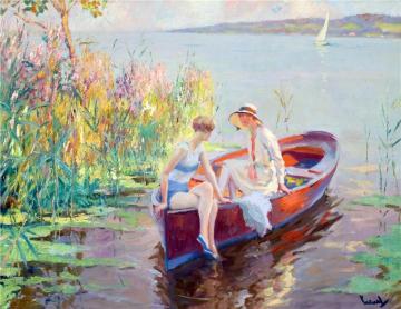 Summer Reflections Artwork by Edward Cucuel