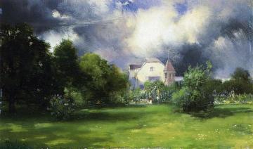 The Artist's Home - East Hampton, Long Island Artwork by Thomas Moran