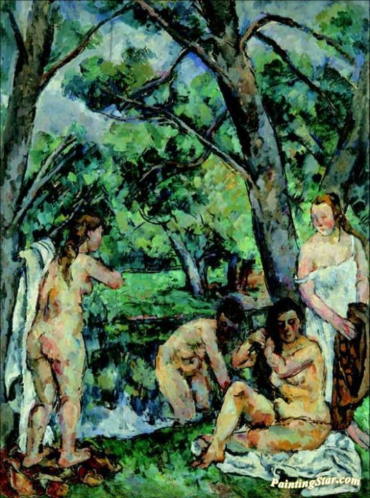 Bathers Artwork by Pyotr Konchalovsky