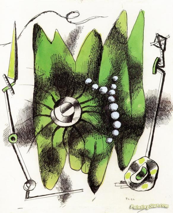 Objects Artwork by Fernand Léger