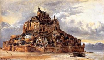 Mont-saint-michel Artwork by Théodore Rousseau