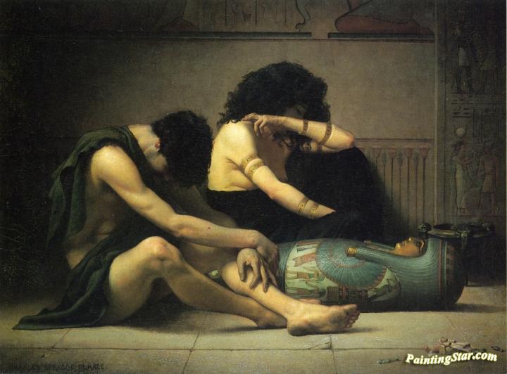 Lamentation Over The Death Of The First-born Of Egypt Artwork by Charles Sprague Pearce