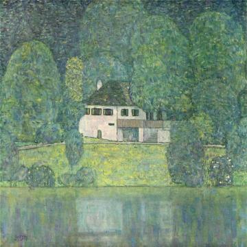 Water castle Artwork by Gustav Klimt