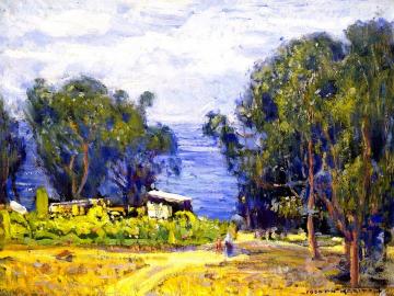 Shacks, Laguna Beach Artwork by Joseph Kleitsch