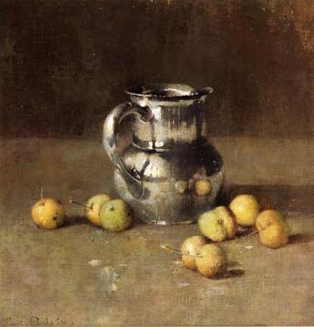 Still LIfe with Pitcher and Pivar Artwork by Emil Carlsen