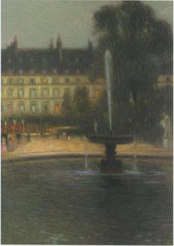 The Tuileries Artwork by Henri Le Sidaner