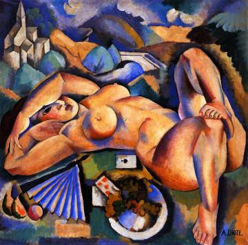 Bacchante Artwork by André Lhote