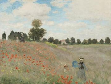 Poppies At Argenteuil Artwork by Claude Oscar Monet
