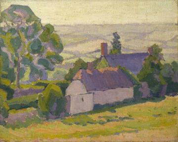 Haze over the Valley Artwork by Robert Bevan