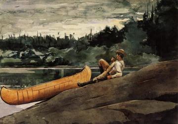 The Guide Artwork by Winslow Homer