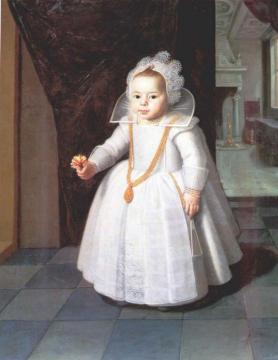 Portrait of a Child Artwork by Paulus Moreelse