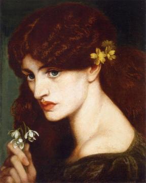 Blanzifiore Artwork by Dante Gabriel Rossetti