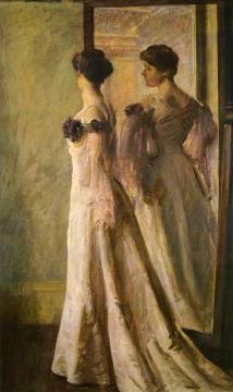 The Heliotrope Gown Artwork by Joseph DeCamp