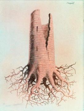 La Folie Almayer Artwork by Rene Magritte