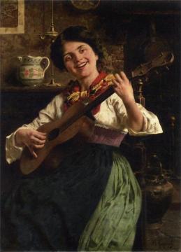 The Serenade Artwork by Eugenio Zampighi