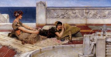 Loves Votaries Artwork by Sir Lawrence Alma Tadema