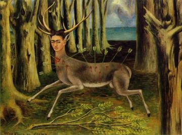 The Little Deer Artwork by Frida Kahlo