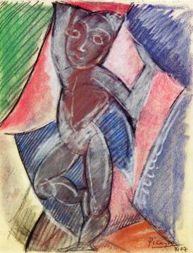 Nude Young Boy Artwork by Pablo Picasso