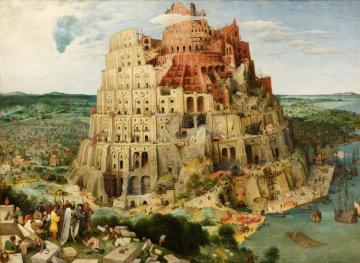The Tower Of Babel Artwork by Pieter Bruegel the Elder