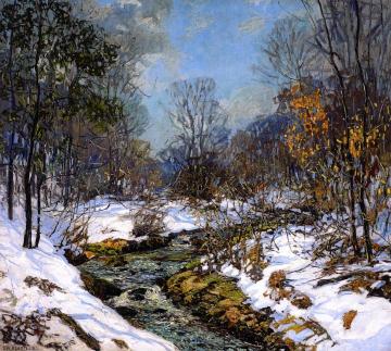 Melting Snows Artwork by Edward Willis Redfield