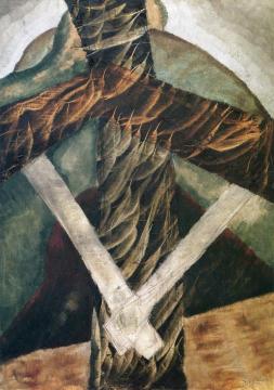 Telegraph Pole Artwork by Arthur Dove