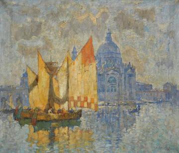 Santa Maria della Salute, Venice Artwork by Konstantin Gorbatov